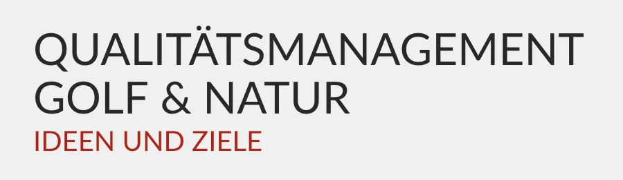 Screenshot einer von GKMB umgesetzten Website von Golf Valley mit einer zweifarbigen Überschrift in Versalien und Untertitel.