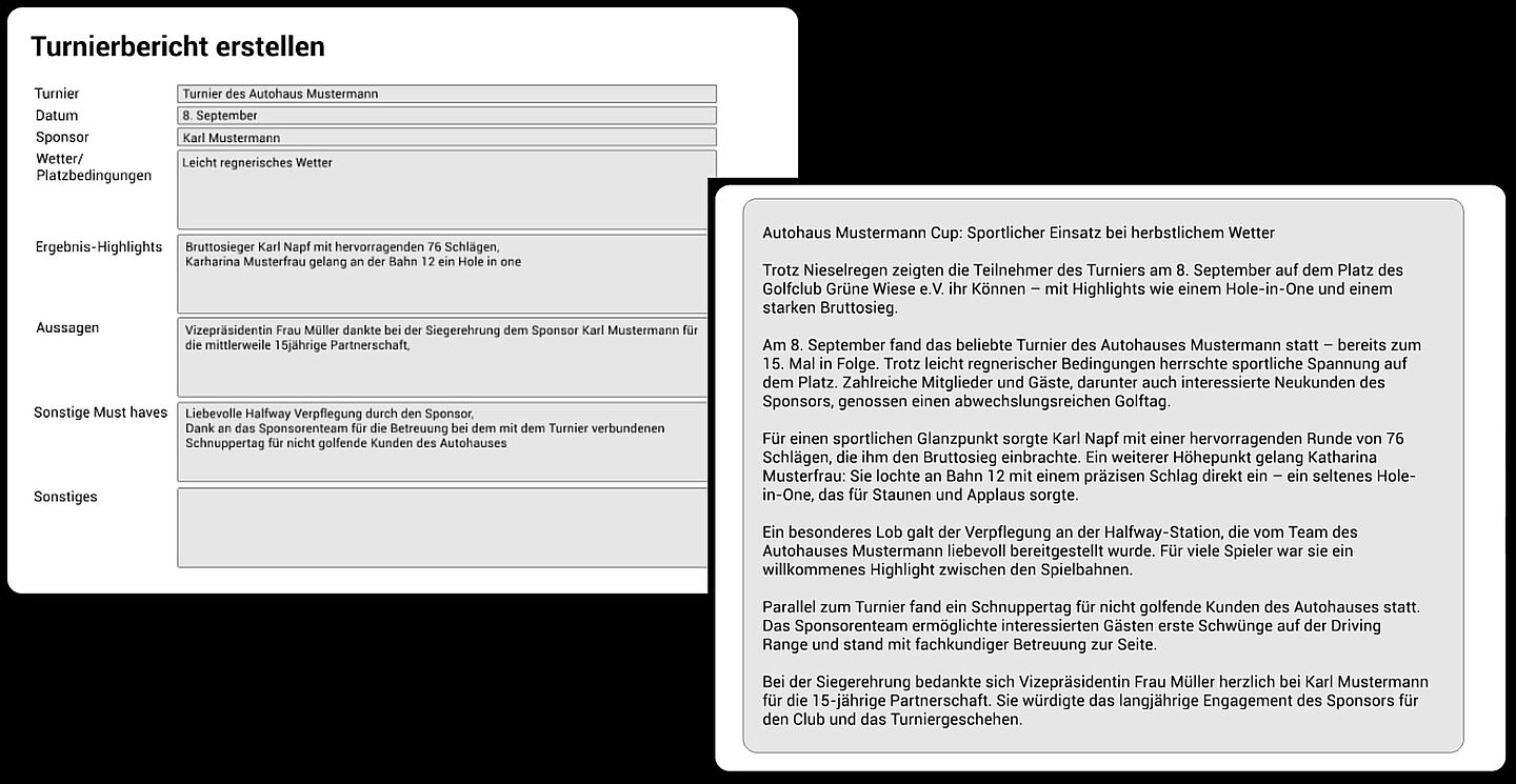 Beispiel Report Agent